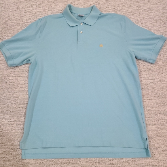 Brooks Brothers 346 & Performance Polo Shirts Lot Of 3 Size Large Mens Blue Red - Picture 2 of 16